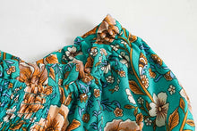 Load image into Gallery viewer, Boho Dress,Off Shoulder Sundress,Beach Midi Dress