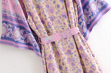 Load image into Gallery viewer, Boho Robe, Kimono Robe,Floral print