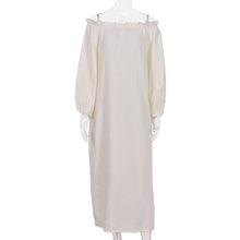 Load image into Gallery viewer, Solid ruffles,Bohemian maxi dress, Boho sundress