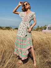 Load image into Gallery viewer, Floral print ,Boho maxi dresses, Boho Sundress