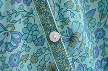 Load image into Gallery viewer, Green Floral Print, Loose Blouses ,Boho Shirts
