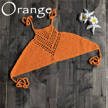 Load image into Gallery viewer, Solid hollow,Bikini Swimsuit ,Biquini Swim Beachwear