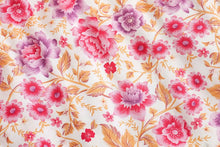 Load image into Gallery viewer, Pink Floral Printed,Midi Skirt,Boho Skirt