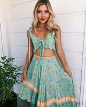 Load image into Gallery viewer, Boho Sets, Maxi Skirt and Tops, Wild Flower