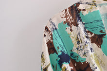 Load image into Gallery viewer, Tie Dye Print , Bohemian Robe,Boho Kimono