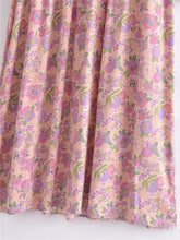 Load image into Gallery viewer, Floral Print,Bohemian Maxi Dress,Boho Sundress