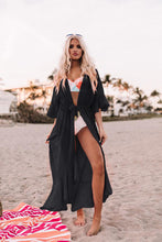 Load image into Gallery viewer, solid sashes, Bohemian dress , Boho maxi sundress