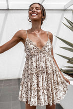 Load image into Gallery viewer, Floral print ,Bohemian mini dress,Boho sundress