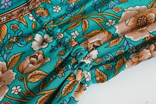 Load image into Gallery viewer, Mini Dress, Boho Dress, Sundress,Rose Print