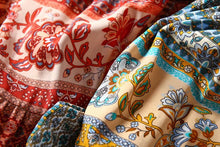 Load image into Gallery viewer, Boho Skirt, Maxi Skirt, Wild Flower