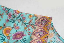 Load image into Gallery viewer, Boho Dress ,Floral Print ,Maxi Dress