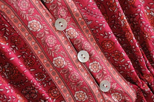 Load image into Gallery viewer, Floral print,Bohemian maxi sundress, Boho dress