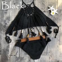 Load image into Gallery viewer, Solid hollow,Bikini Swimsuit ,Biquini Swim Beachwear