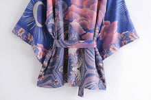 Load image into Gallery viewer, Star And Moon ,Bohemian kimono, Boho Cover-ups