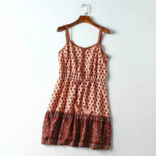 Load image into Gallery viewer, Strapless Mini Dress, Boho Dress