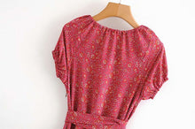 Load image into Gallery viewer, Mini Dress, Boho Sundress,Floral print