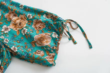 Load image into Gallery viewer, Mini Dress, Boho Dress, Sundress,Rose Print