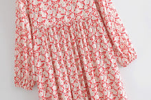 Load image into Gallery viewer, Maxi Dress, Boho Sundress,Floral Print