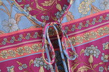 Load image into Gallery viewer, Multi Floral Print ,Bohemian Style ,Boho Maxi Dresses