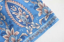 Load image into Gallery viewer, Floral Print Sundress,off shoulder Boho dress ,Midi Dress