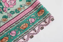 Load image into Gallery viewer, Floral print ,Bohemian maxi dresses,Boho Sundress