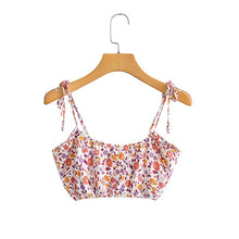 Load image into Gallery viewer, Pink Floral,Mini Skirts and Tops,Boho Sets