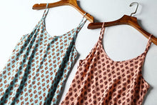 Load image into Gallery viewer, Floral Print,Bohemian Dress,Boho Maxi Dress