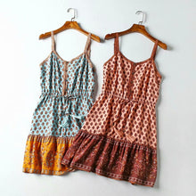 Load image into Gallery viewer, Strapless Mini Dress, Boho Dress