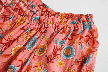 Load image into Gallery viewer, Floral Print Sundress,off Shoulder Boho Dress ,Maxi Dress