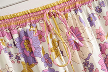 Load image into Gallery viewer, Boho Sets,Maxi Skirt and Tops, Wild Flower