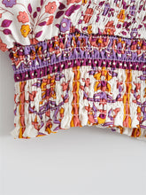 Load image into Gallery viewer, Boho Sets, Pink Floral Print ,Pants and Tops