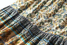 Load image into Gallery viewer, Boho Skirt, Maxi Skirt, Wild Flower