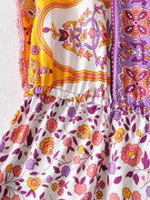 Load image into Gallery viewer, Floarl print,Boho Bodysuits  , bohemian  Rompers Jumpsuit