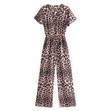 Load image into Gallery viewer, Leopard Print,Boho Bodysuit,Bohemian Rompers