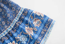 Load image into Gallery viewer, Boho Skirt, Midi Skirt, Wild Flower