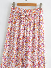 Load image into Gallery viewer, Boho Sets, Pink Floral Print ,Pants and Tops