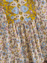 Load image into Gallery viewer, Floral print,deep V-neck,mini dress ,Boho dresses