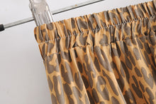 Load image into Gallery viewer, Leopard Floral print ,Boho Maxi Skirt