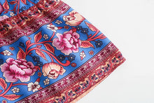 Load image into Gallery viewer, Maxi Dress, Boho Sundress,Floral Print
