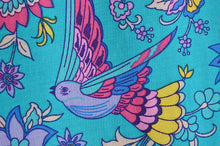 Load image into Gallery viewer, Green Peacock Floral Print,Bohemian Kimono, Boho Maxi Dress