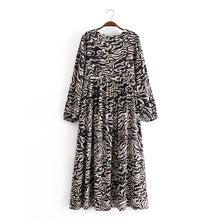 Load image into Gallery viewer, Maxi Dress, Boho Sundress,stripe Print