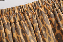 Load image into Gallery viewer, Leopard Floral print ,Boho Maxi Skirt