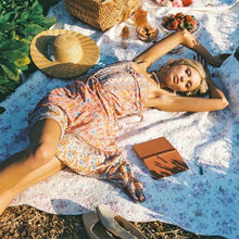 Load image into Gallery viewer, Boho Dress,Strap Sundress,Beach Midi Dress