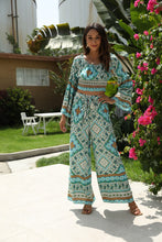 Load image into Gallery viewer, Boho Sets, Floral Print ,Pants and Tops Outfits