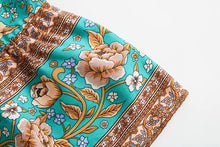 Load image into Gallery viewer, Maxi Dress, Boho Sundress,Floral Print