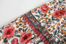 Load image into Gallery viewer, Boho Skirt, Midi Skirt, Wild Flower