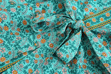 Load image into Gallery viewer, Floral Print, bohemian Kimono, Boho Maxi dress