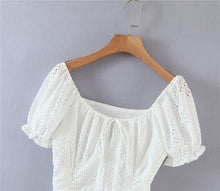 Load image into Gallery viewer, Mini Dress, Boho Sundress,Solid ruffles