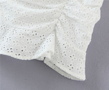 Load image into Gallery viewer, Mini Dress, Boho Sundress,Solid ruffles