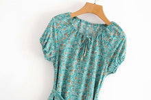 Load image into Gallery viewer, Mini Dress, Boho Sundress,Floral print